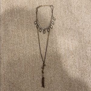 Layered Mixed Metal Necklace